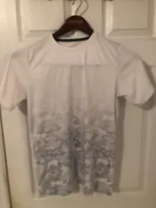 BCG Boys Training T-Shirt White Camo XL (18/20) - Picture 1 of 2