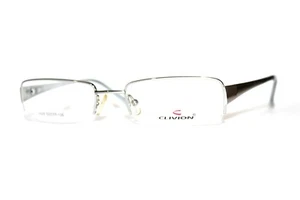 BRANDNEU CLIVION 1025 SILBER HALBRANDLOS ECHT METALL BRILLE 53-17-135 - Bild 1 von 6