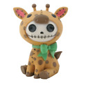 PT Furry Bones Kirin the Giraffe with Bow Skull Resin Mini Figure