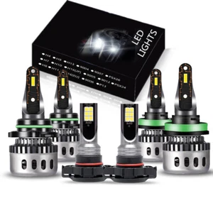 Faros antiniebla de haz alto bajo 6000 k LED para Chevy Trax 2019 2020 - Imagen 1 de 12