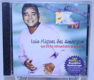 Luis Miguel Del Amargue Quiero Amanecer Contigo CD New Sealed 1st Import Y2K HTF - Picture 1 of 8