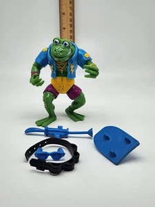 Rana Genghis - De colección 1989 Playmates TMNT Teenage Mutant Ninja Turtles #1 - Imagen 1 de 5
