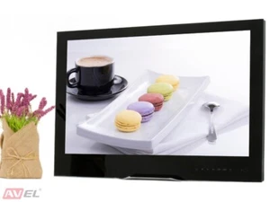AVEL TV AVS240WS 23.8" Full HD LED TV, Black Frame Cabinet Door Smart TV - Zdjęcie 1 z 10