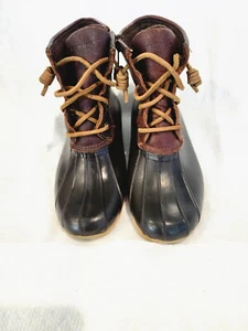 Sperry Top Sider Women Saltwater Duck Boot Size 6  STS91175 Waterproof - Picture 1 of 10