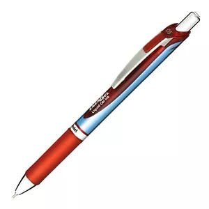 BLN75-B Pentel EnerGel RTX Deluxe Gel Pen, 0.5mm Needle, Red Ink, Pack of 1 - Picture 1 of 1
