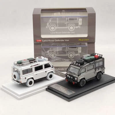 New 1:64 Lan~over Defender Van Camp Diecast Toys Cars Models Master Collection