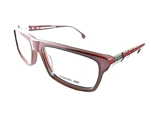 Nuevo Marco de Gafas Cerruti CE 6060 Borgoña 55mm Rx Listo Unisex Francia - Imagen 1 de 9