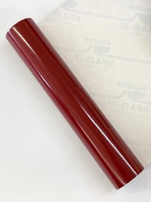 RITRAMA BUY 1 GET 1 FREE Burgundy Gloss Sticky Back Self Adhesive Vinyl Film Roll Sheet
