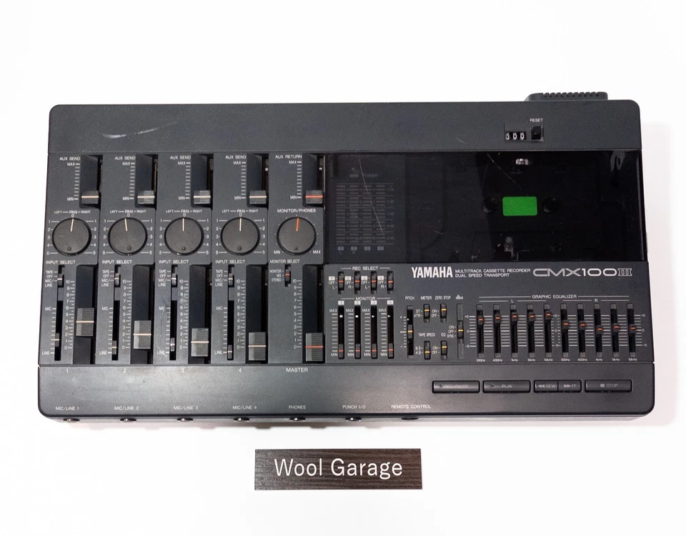 Junk Yamaha CMX100III Multitrack Cassette Recorder Tape Issue ship from Japan - Image 1 of 4
