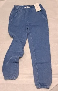Something Navy Women's Tie Waist Joggers blue Size XS NWT - Picture 1 of 5