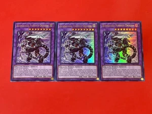 3x Borreload Furious Dragon | SDRR-EN042 | Ultra Rares | NM | 1st Ed | YuGiOh! - Picture 1 of 7