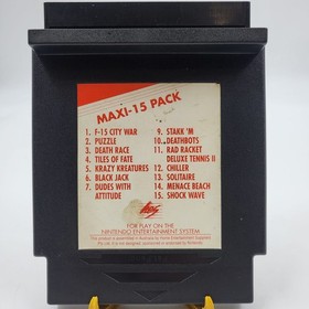 HES Maxi-15 Pack NES Cartridge 15 in 1 Classic Games Retro Console