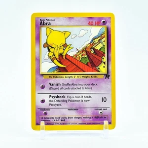 Abra - 49/82 Team Rocket Unlimited Common Pokemon - NM - Picture 1 of 1
