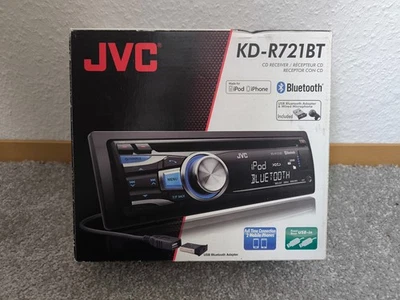 JVC KD-R721BT Autoradio Auto Radio Bluetooth MP3 CD USB Freisprech Anlage - Bild 1 von 3