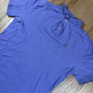 Polo Ralph Lauren Poloshirt Herren Medium Violett Kurzarm Kragen - Bild 1 von 8