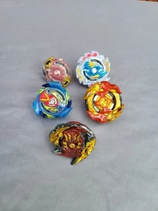 Takara Tomy Beyblade Lot Of 5 No Launcher Preowned (G4) - Picture 1 of 2