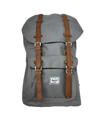 Herschel Little America Backpack Grey Tan - Image 1 of 4