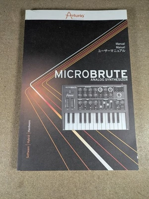 Instruction Manual for Arturia MicroBrute  Synthesiser User Guide - Image 1 of 4