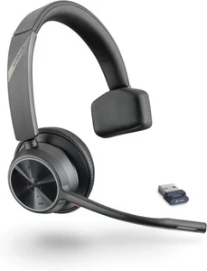 Poly Voyager 4310 UC USB Wireless Bluetooth Single Ear Headset PC Mac Mobile - Picture 1 of 4