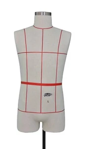 Male Sewing Tailors Mannequie Ideal for Students and Professionals Dressmakers L - Picture 1 of 7