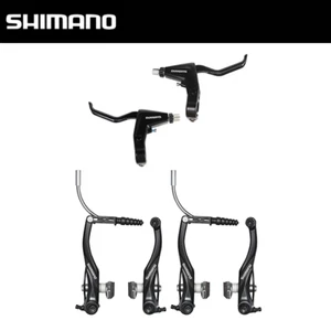 SHIMANO Alivio BR-T4000/BL-T4000 V-Brake & Lever Set Front/Rear Set MTB - Picture 1 of 7