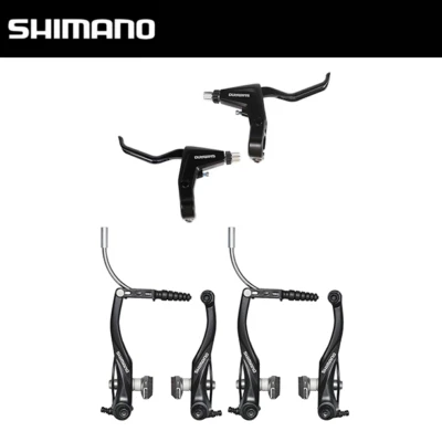 SHIMANO Alivio BR-T4000/BL-T4000 V-Brake & Lever Set Front/Rear Set MTB - Image 1 of 2