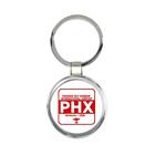 Porte-clés cadeau : USA Phoenix Sky Harbor aéroport Arizona PHX voyage pilote de ligne