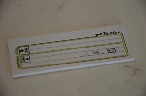 Block mit Haftnotizen (3M Post-it) „Telefax“ 25 Blatt Fax-Notiz - retro-Artikel - Bild 1 von 2