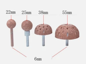 Tungsten Steel Pneumatic Grinding Head Solid Tire Repair Tool Polished Ball Part - Picture 1 of 9