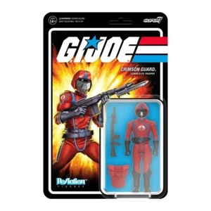 G.I. Joe Wave 7 Crimson Guard ReAction Figur Super 7 DMG PKG - Bild 1 von 3