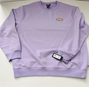 Dickies Crew Neck Sweatshirt Lavender Adult Size 2XL New With Tags - Picture 1 of 6
