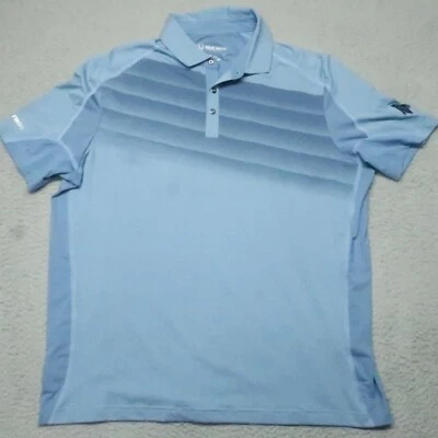 Camisa Sunice Hombre XL Alta 50x30 Azul Golf Polo Manga Corta Poliéster XLT Foto 1 de 4
