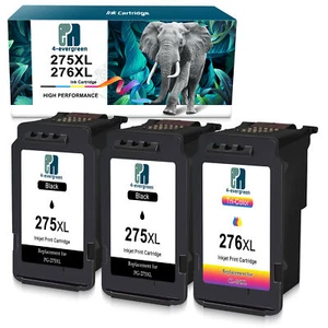PG-275 XL CL-276 XL Ink for Canon 275 PIXMA TS3520 TS3522 TR4720 TR4722 Lot - Picture 1 of 13