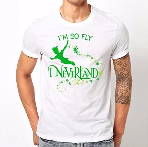 I'm so Fly I Neverland T-Shirt. Peter-Pan Inspired Funny Weed 420 Marijuana tee - Picture 1 of 1