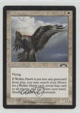 1998 Magic: The Gathering - Exodus Welkin Hawk #25 01dr