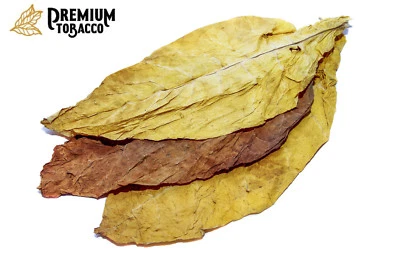 PREMIUM ROHTABAK Burley und Virginia 50/50 tabacco greggio 1 kg profumo e foglie decorative tabacco naturale tabacco