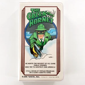 The Green Hornet by Radio Spirits Cassette Set 9 Hours 6 Audio Tapes - Picture 1 of 6