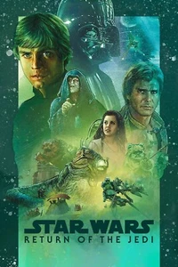 Star Wars Return of the Jedi Metal Poster Han Solo R2D2 7x11 12x18 C14 - Picture 1 of 1