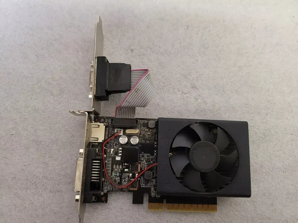 PNY NVIDIA GeForce GT 710 2GB DDR3 Video Graphics Card GPU VCGGT7102XPB | Tested - Image 1 of 4
