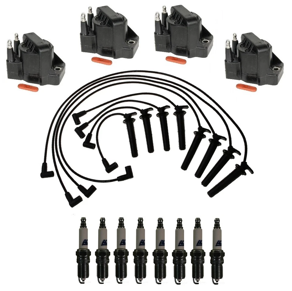 Kit de cables de encendido 4 bobinas 8 bujías ACDelco para Oldsmobile Aurora V8 98-99 Foto 1 de 1