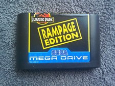 Jurassic Park: Rampage Edition - Sega Mega Drive Game (Tested - PAL)