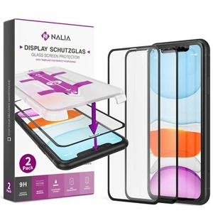 (2x) Protector Cristal y Aplicador para iPhone 11 Pro Max/Xs Max, Lámina Pantalla - Imagen 1 de 7