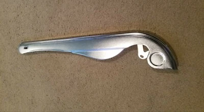 NEW BICYCLE CHAIN GUARD SILVER 26"BICYCLES  BEACH CRUISER BMX LOWRIDER  - Image 1 of 4