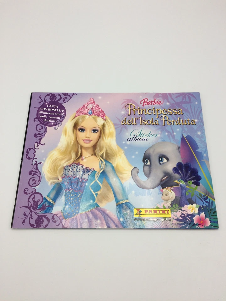 Barbie Principessa dell'isola perduta album completo Panini - Immagine 1 di 1