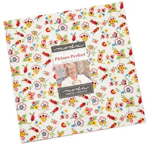 Picture Perfect Moda Layer Cake 42 100% Cotton 10" Precut Quilt Squares - Picture 1 of 2
