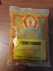 Laxmi Brand (House of Spices India) Curry Powder 200g/7oz.   F - Picture 1 of 2