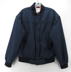 VINTAGE Field & Stream Gordon & Ferguson Jacket Men Medium Blue Bomber Coat * - Picture 1 of 12