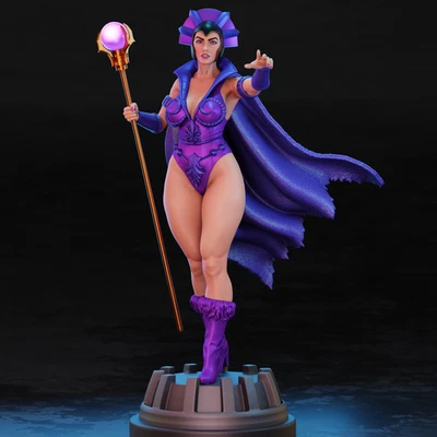 Kit modelo estatua escultura resina Evil Lyn ¡a opciones de tamaño! Sin pintar/sin montar Foto 1 de 4