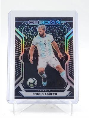 SERGIO AGUERO 2020 OBSIDIAN SOCCER ARGENTINA /185 Q5918 - Image 1 of 2