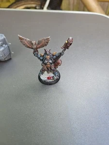 Warhammer 40,000 40K Rare Metal Njal Stormcaller in power armour, unpainted - Picture 1 of 3